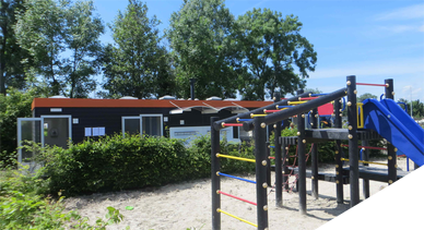 Sanitair en seeltuin bij jachthaven friesland camping
